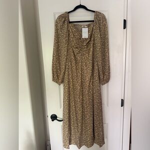 Henley Midi Floral Dress